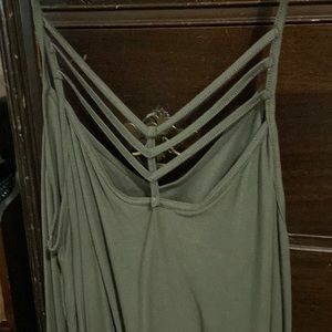 Express cut out criss cross tank